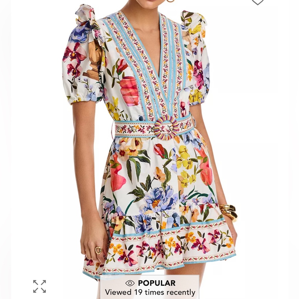 FARM Rio Multicolor Floral Mini Dress